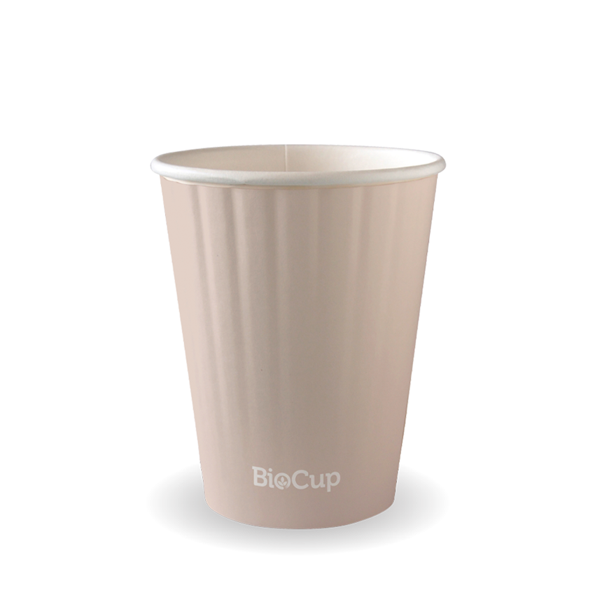 390ml / 12oz (90mm) Stone Double Wall Biocup 1