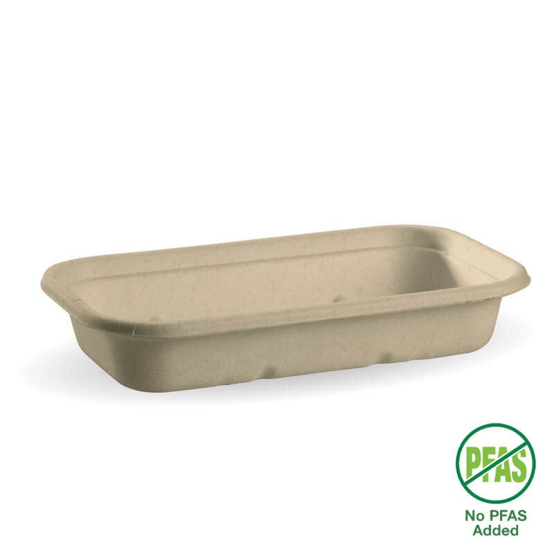 750ml Natural Plant Fibre Takeaway Base