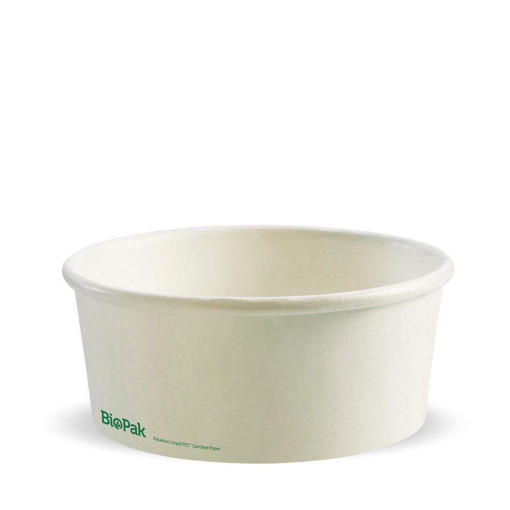 750ml Medium White BioBowl 1