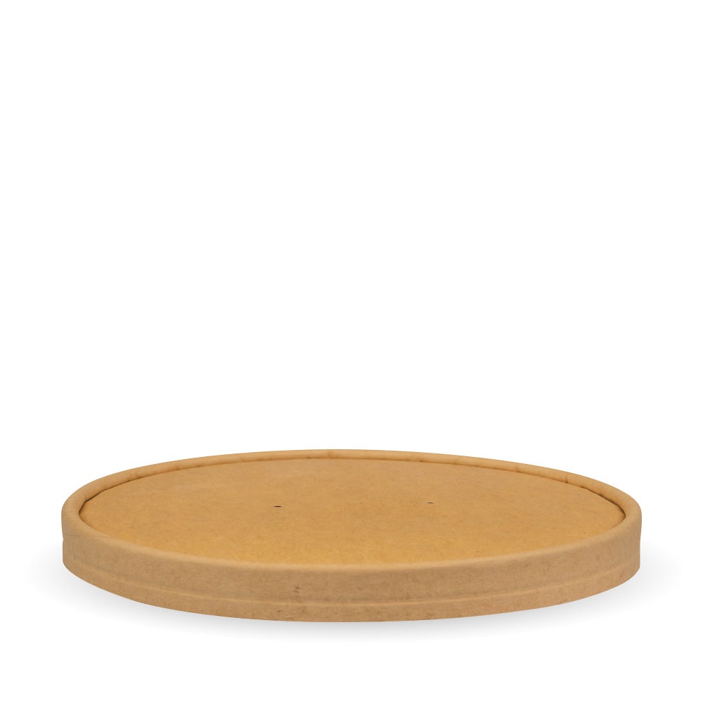 1,300ml Paper Kraft BioBowl Lid 1