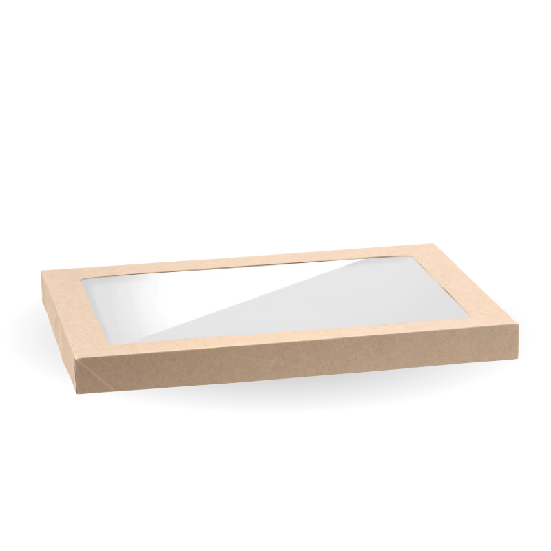 Medium BioBoard Catering Tray PLA Window Lid 1