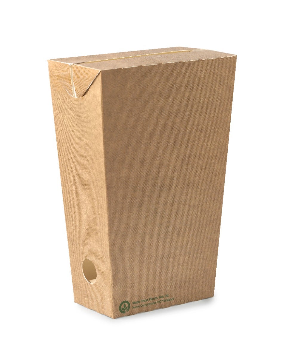 Unlined Large Enclosed BioBoard Chip Box 1