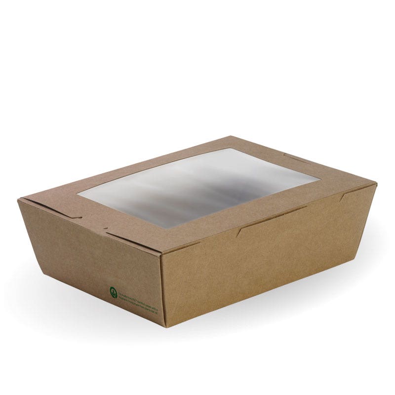 Large BioBoard Lunch Box With Window 1