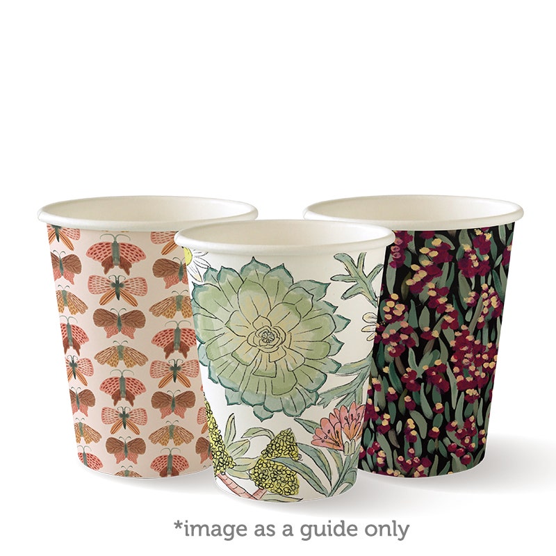 280ml / 8oz (80mm) Art Series Single Wall BioCup 1