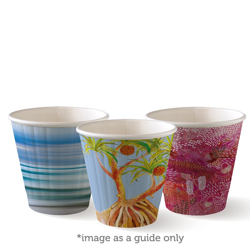 295ml / 8oz (90mm) Art Series Double Wall BioCup 1