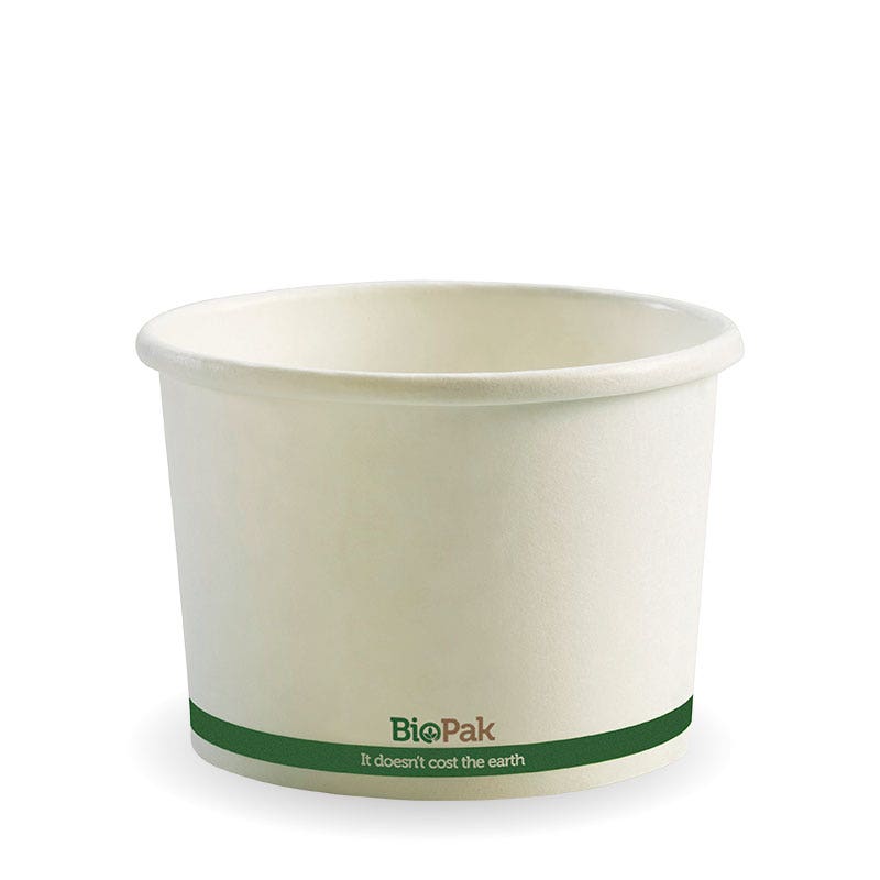 550ml / 16oz White BioBowl 1