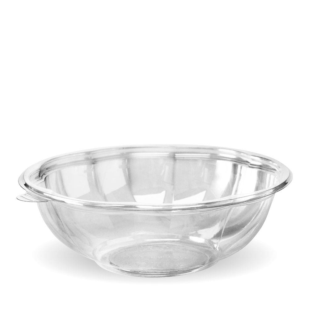 840ml / 24oz Clear Salad BioBowl 1