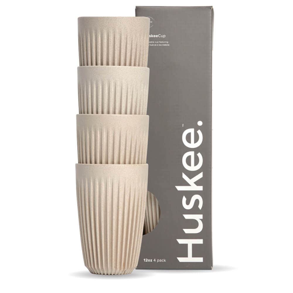 12oz Natural HuskeeCup 4-Pack (x12) 1