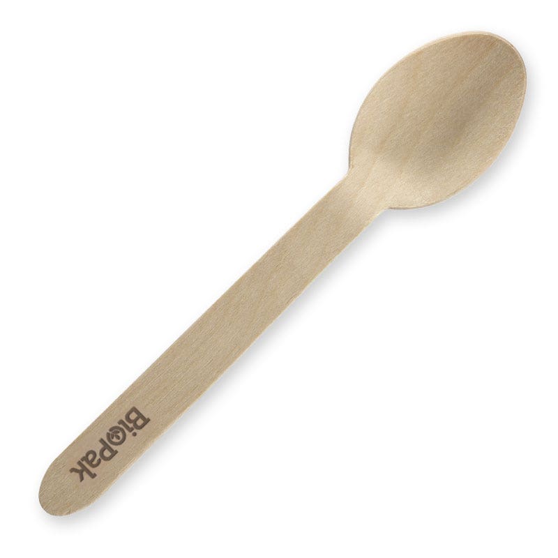 16cm Coated Wood Spoon 1