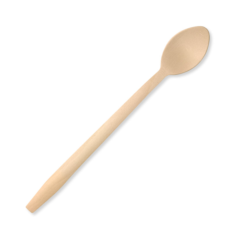 20cm Tall Wood Teaspoon 1