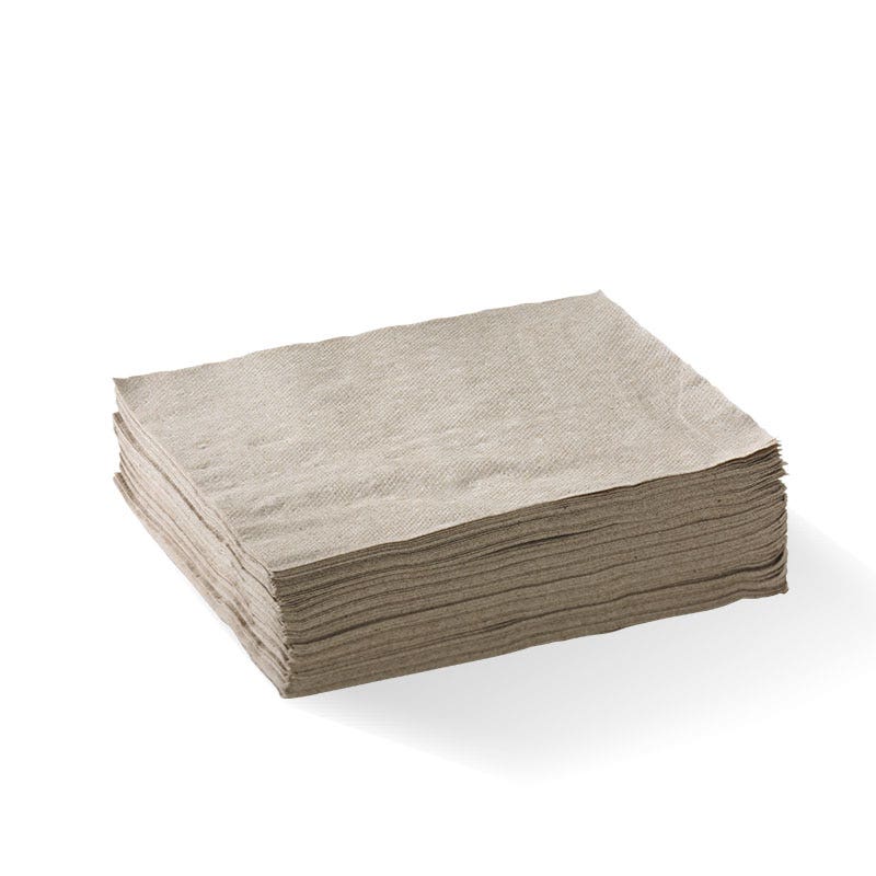 1-Ply 1/4 Fold Natural Lunch BioNapkin 1