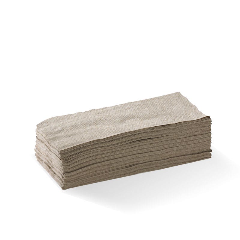 1-Ply 1/8 Fold Natural Lunch BioNapkin 1