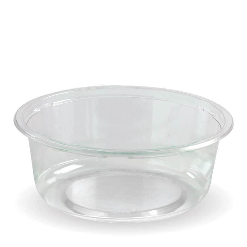 600ml Clear Wide Unbranded BioBowl 1